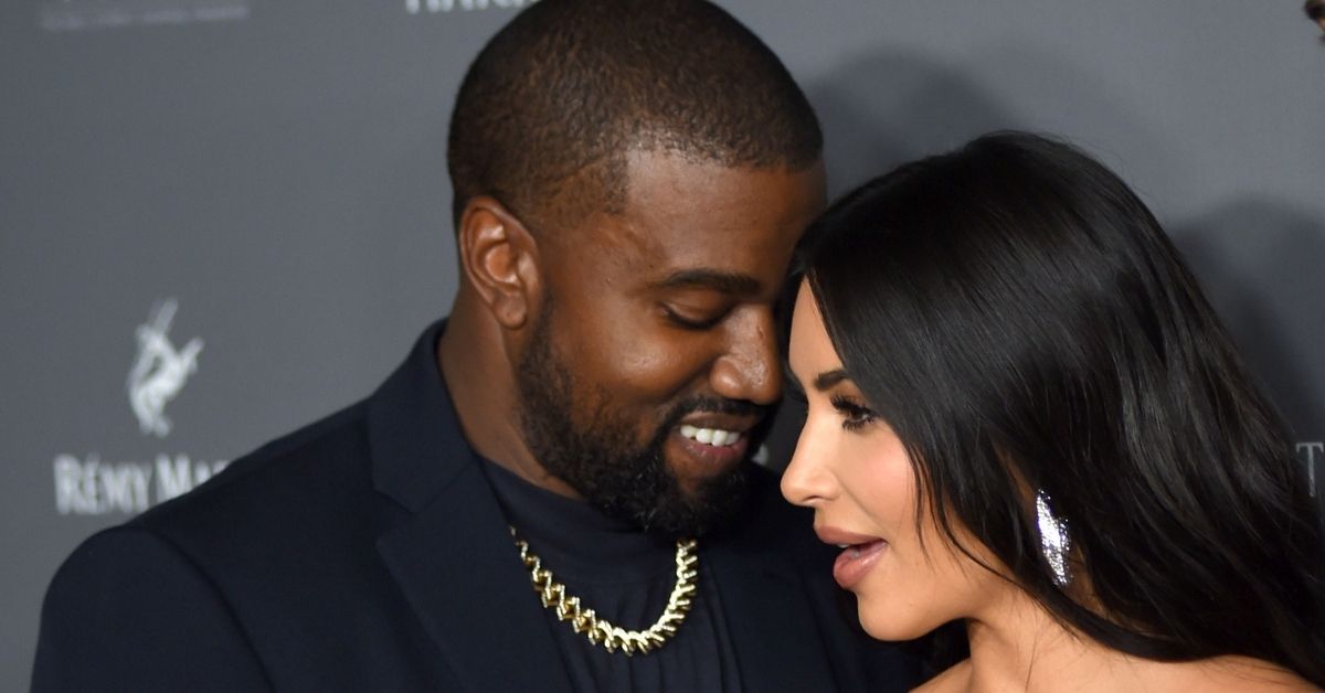 Kanye West and Kim Kardashian