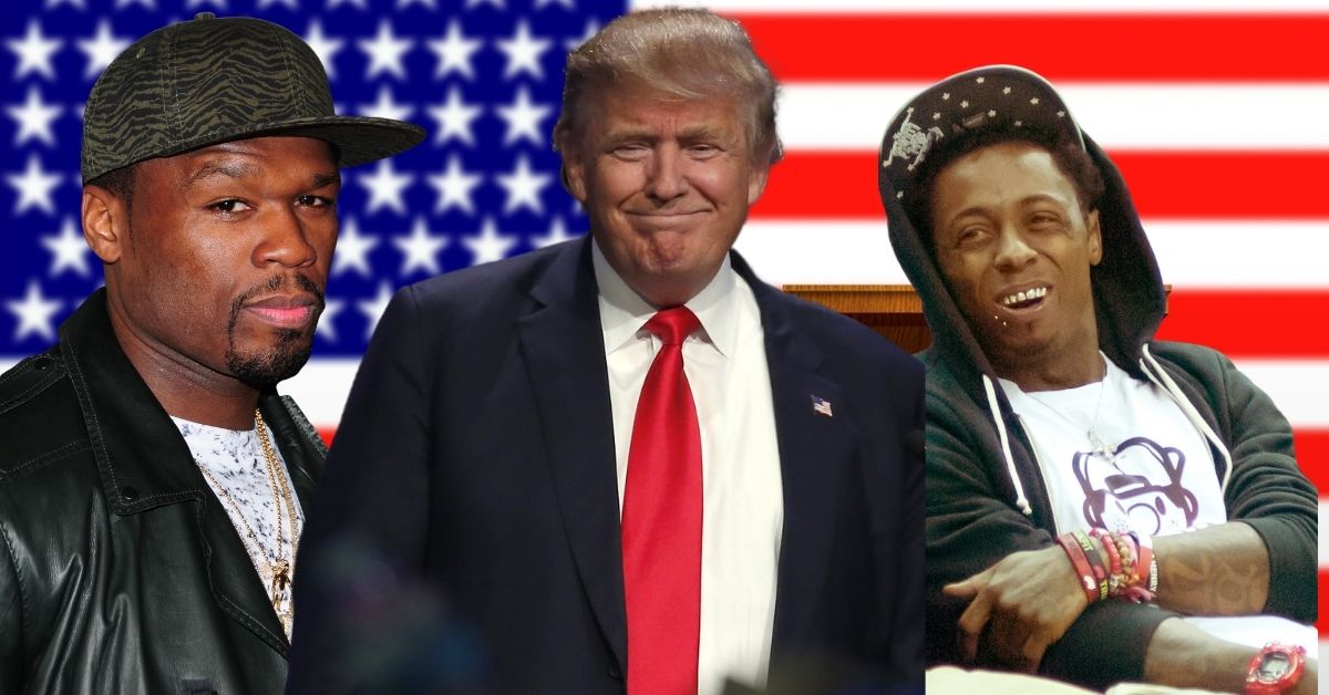 50 Cent Trump Lil Wayne