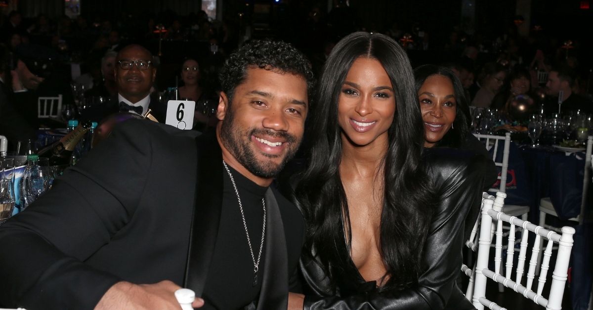 Russell Wilson and Ciara