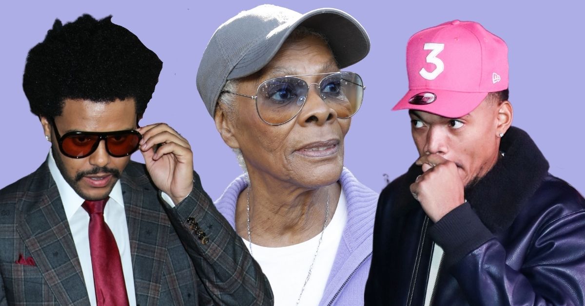 Weeknd, Dionne Warwick, Chance the Rapper