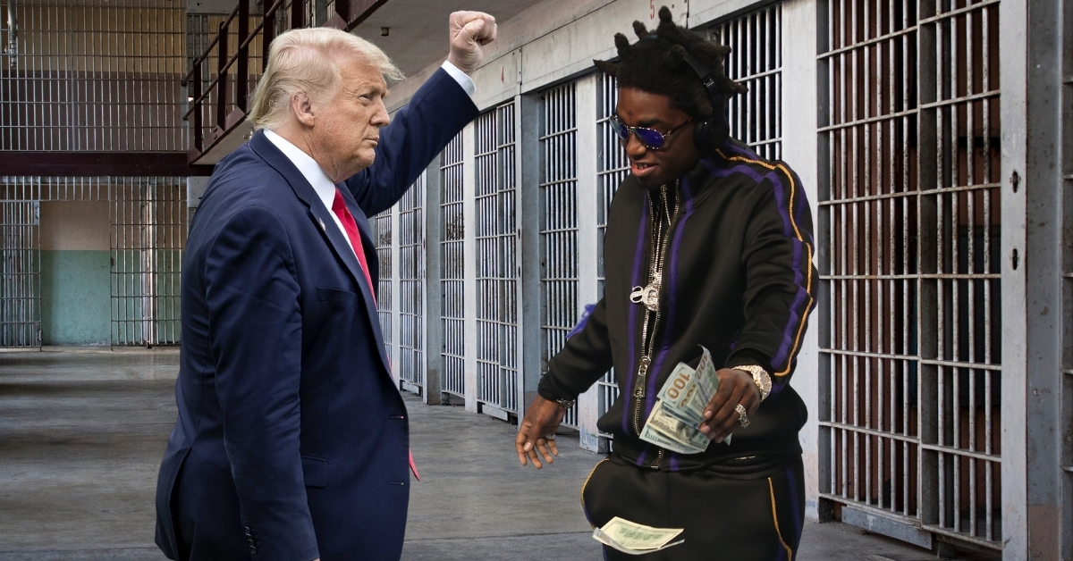 Donald Trump and Kodak Black