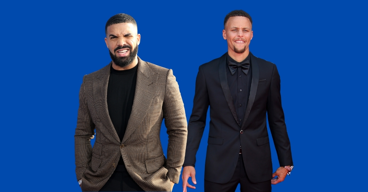 Drake and Steph Curry