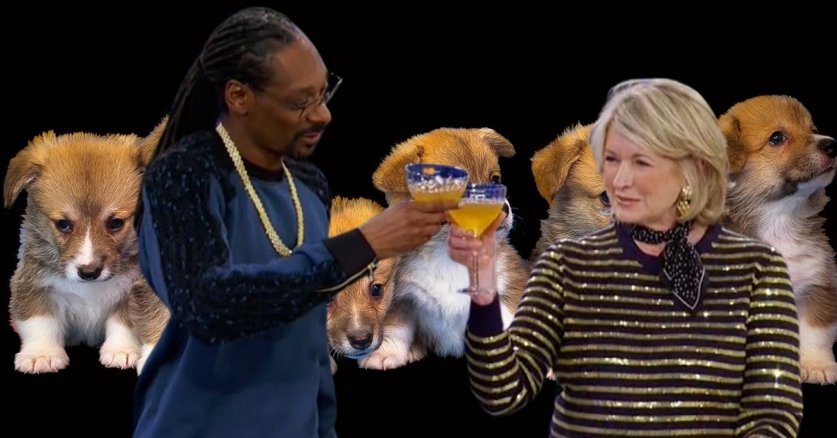 Snoop Dogg and Martha Stewart
