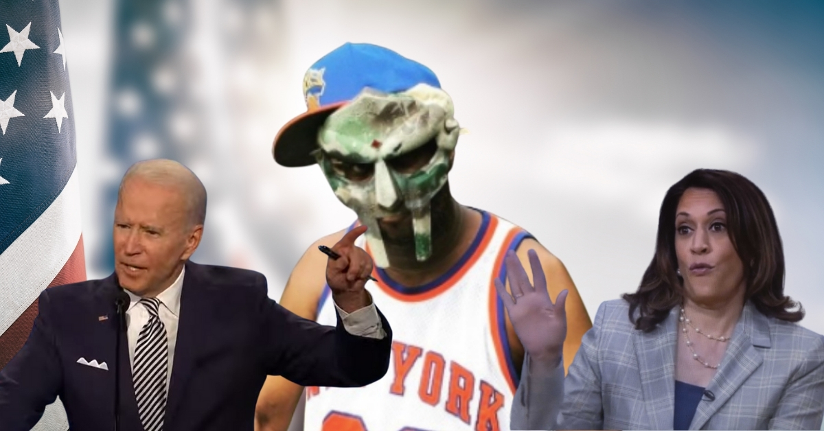 Biden, Harris and MF Doom