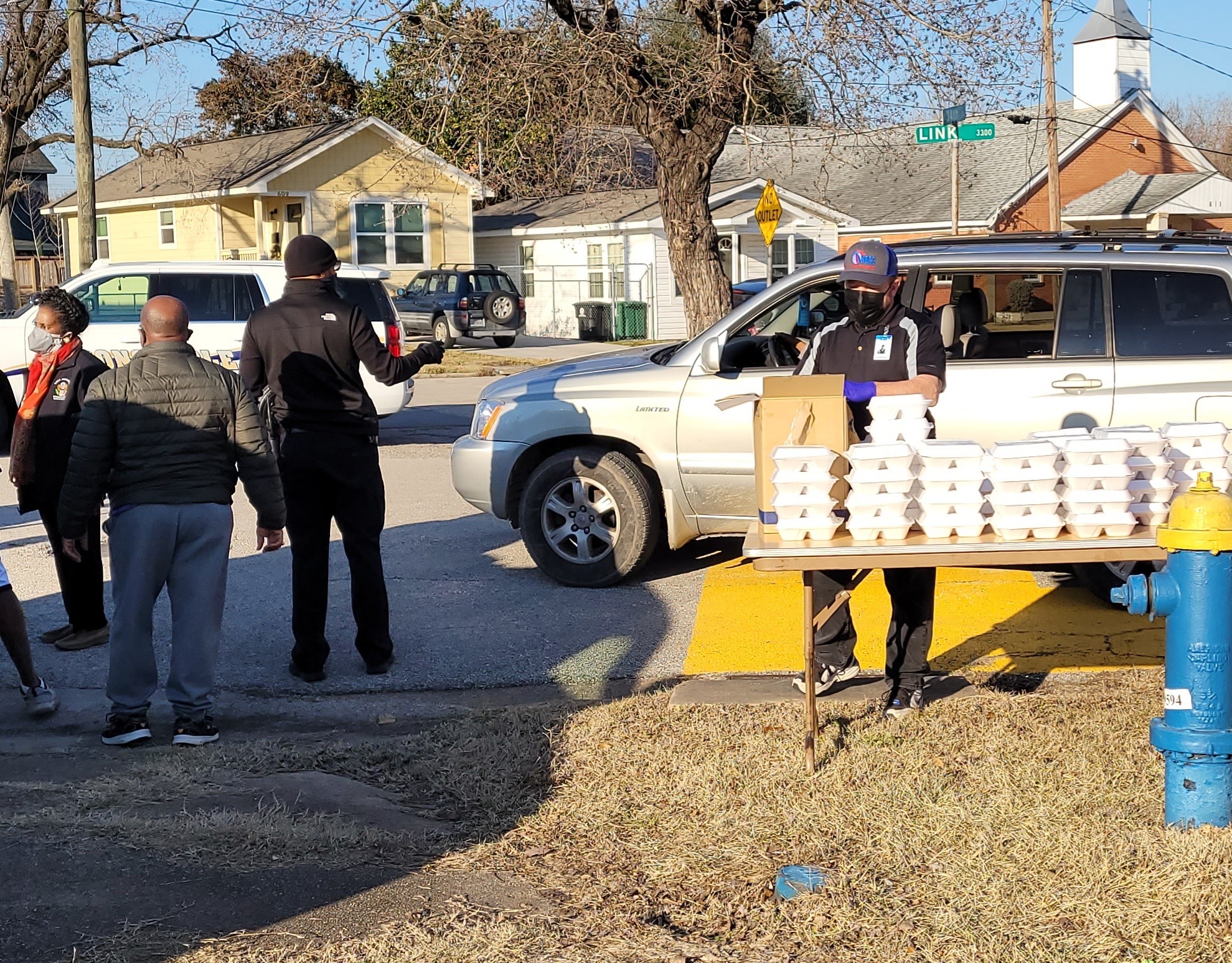 Travis Scott Feeding Residents