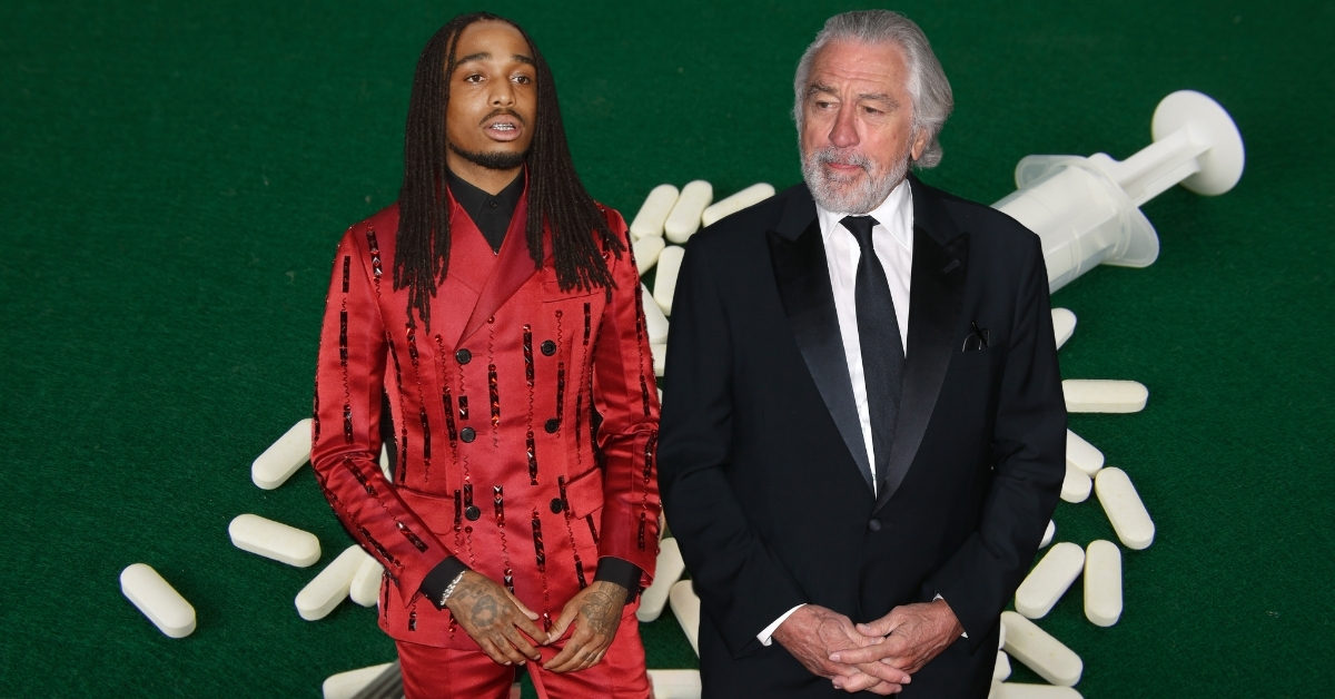 Quavo and Robert De Niro