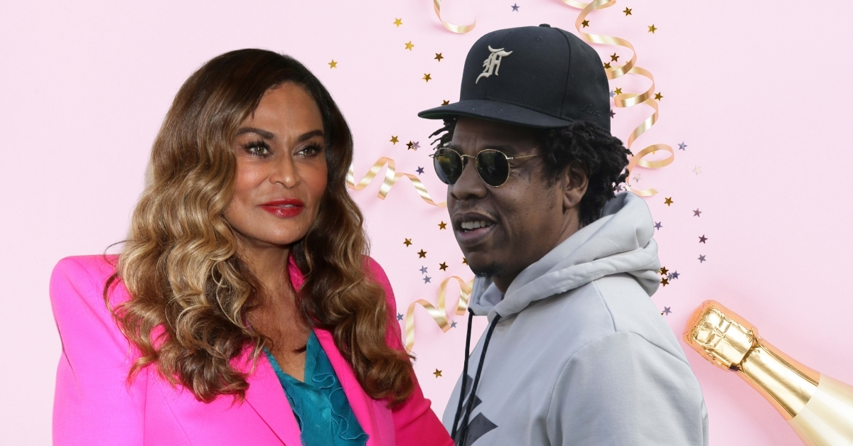 Tina Lawson and Jay-Z