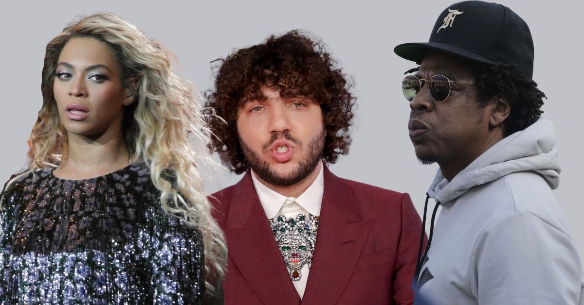 Beyonce, Benny Blanco and Jay-Z
