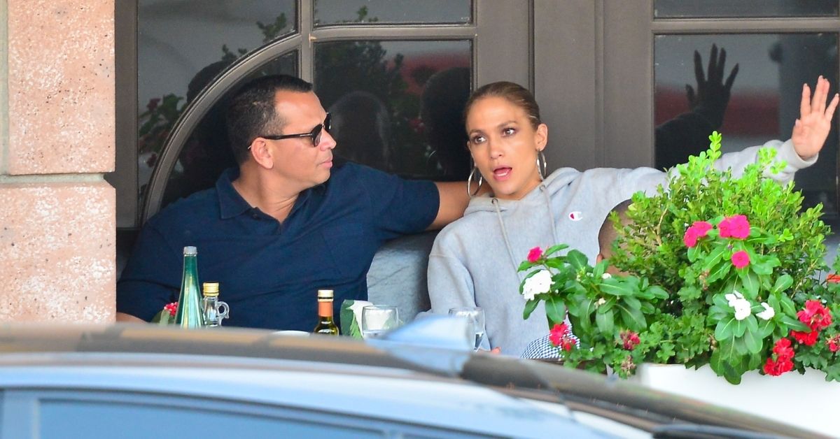 Jennifer Lopez and Alex Rodriguez