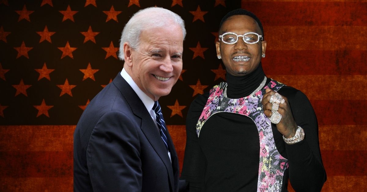 Joe Biden and Moneybagg Weber