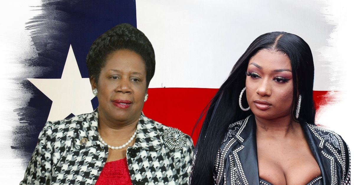 Sheila Jackson Lee and Megan Thee Stallion