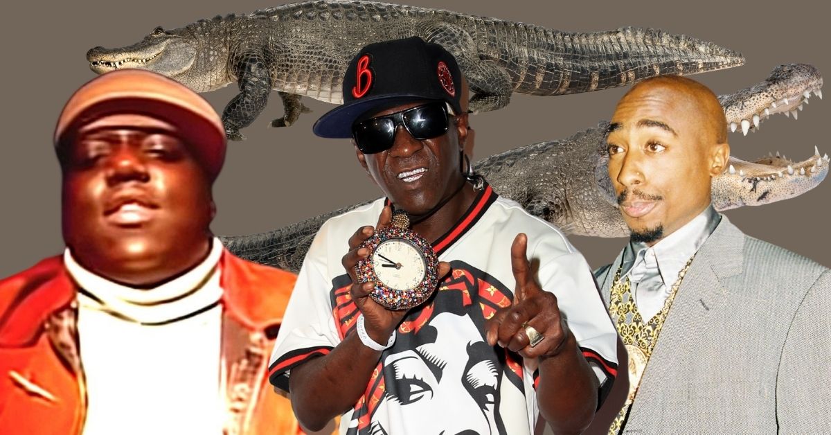 Biggie Flavor Flav and Tupac
