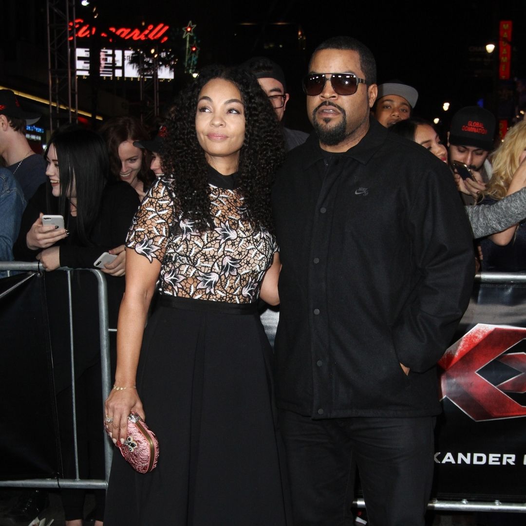 Ice Cube and Kim Woodruff