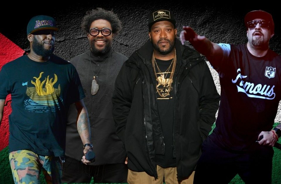 Talib, Quest, Bun, B-Real, Palestine
