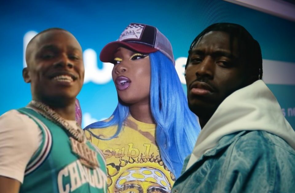 DaBaby, Megan and Paridson Fontaine