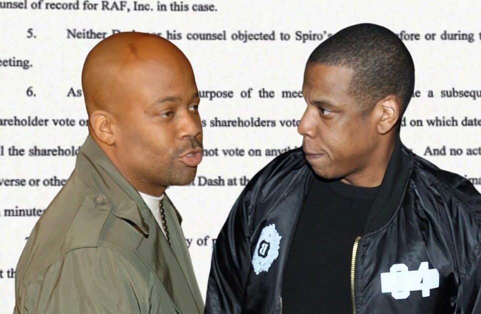 Damon Dash and Jay-Z