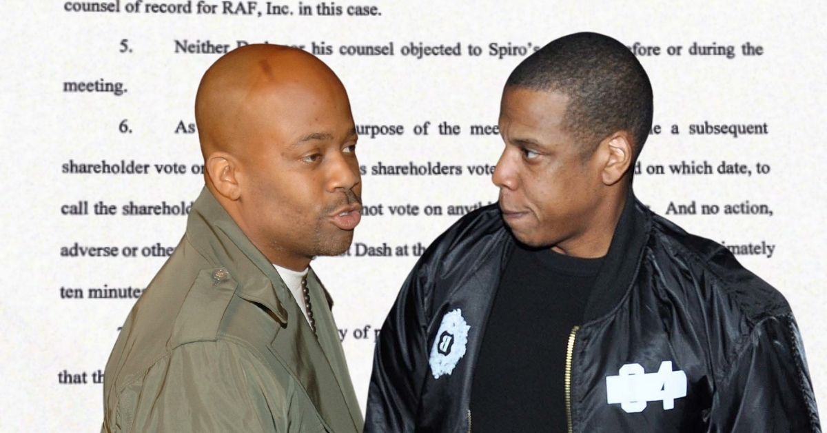 Damon Dash and Jay-Z