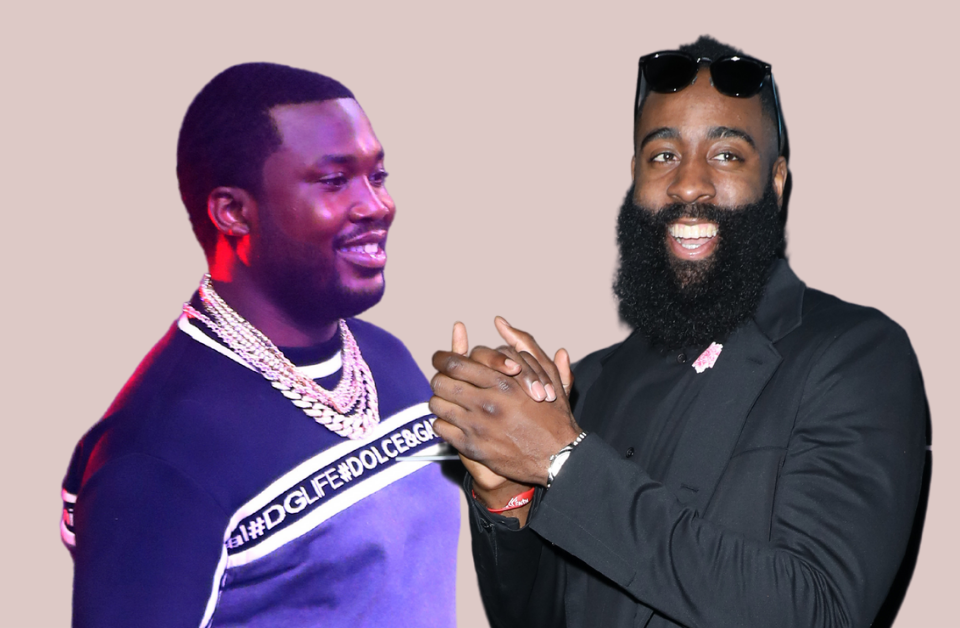 Meek Mill and James Harden