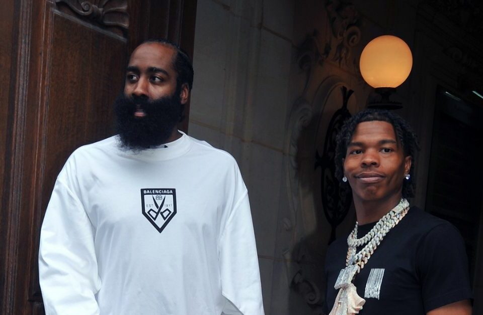 James Harden and Lil Baby