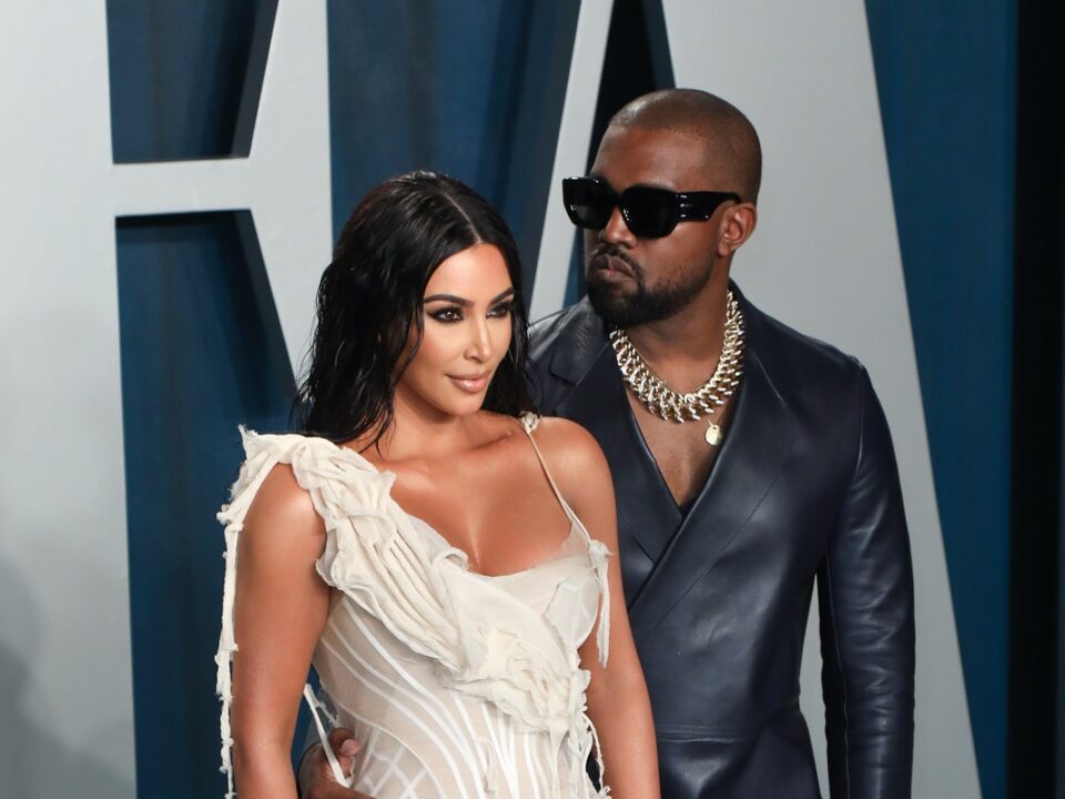 Kim Kardashian and Kanye West
