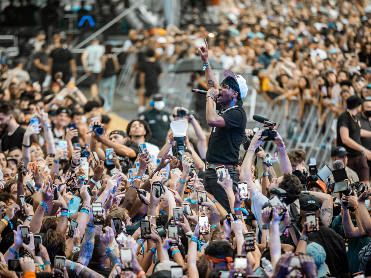 Ft. Lauderdale Native Ski Mask The Slump God is always a crowd favorite at Rolling Loud (Credit: Rolling Loud / @Snap_LL)