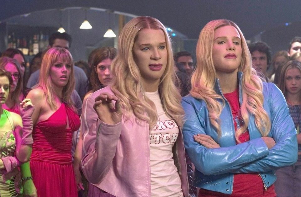 Paris and Nicky Hilton inspired "White Chicks"