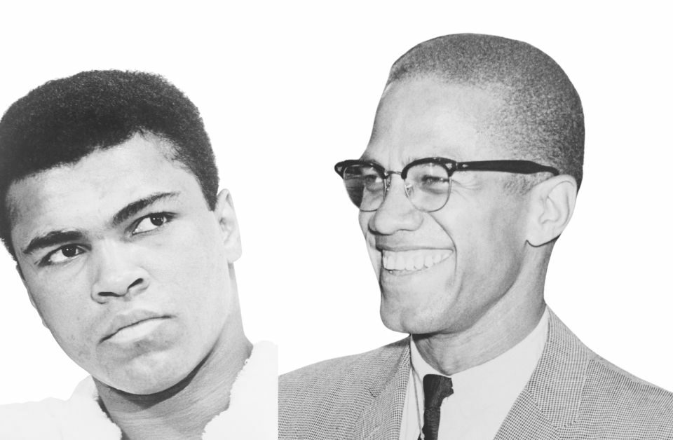 muhammad ali and malcolm x