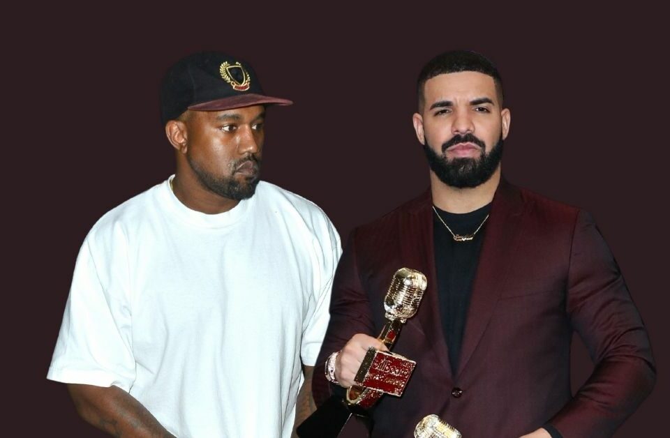 Kanye West and Drake