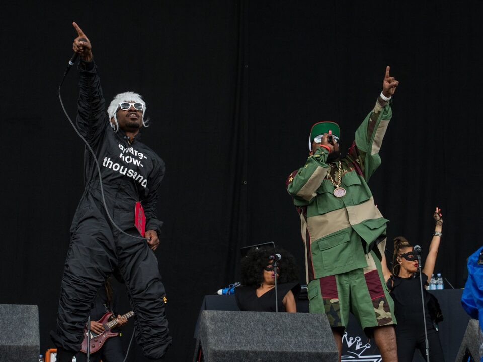 Outkast's Big Boi and Andre 3000 (André 3000)