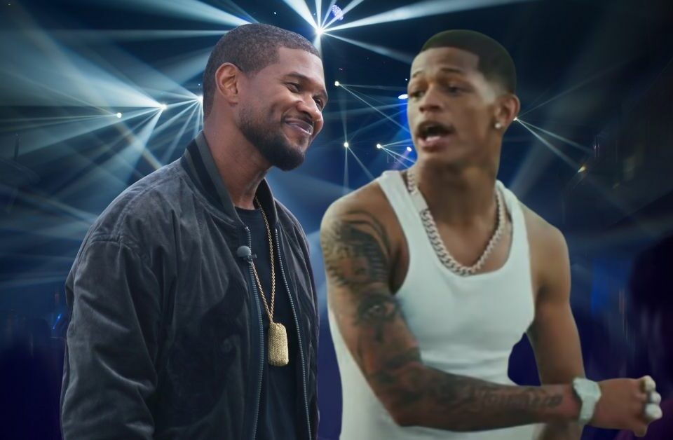 usher and YK Osiris
