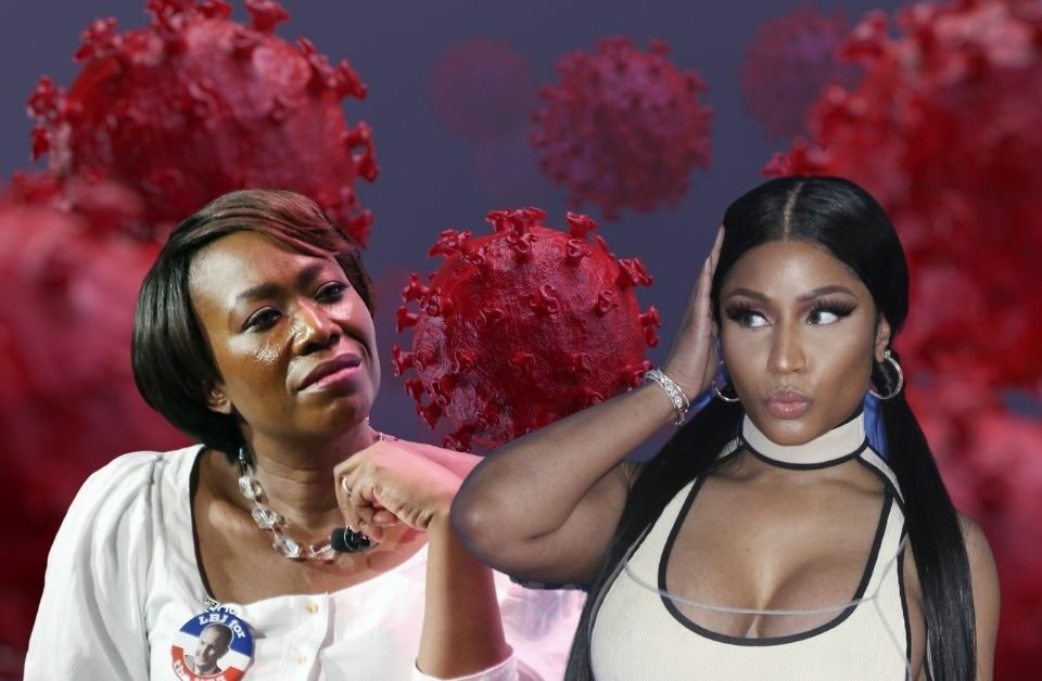Joy Reid and Nicki Minaj