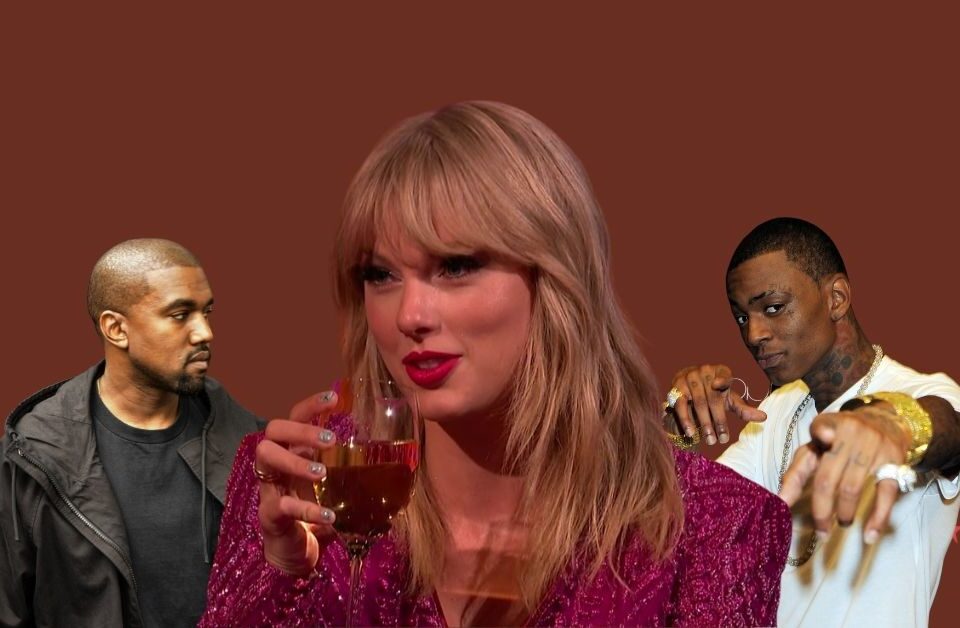 Kanye West, Taylor Swift and Soulja Boy