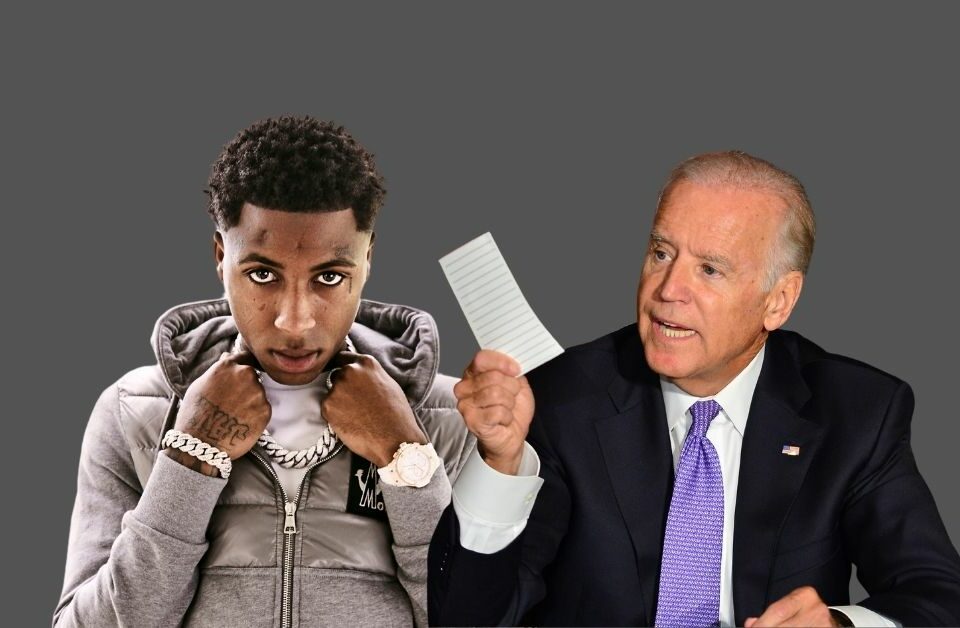 NBA Youngboy and Joe Biden
