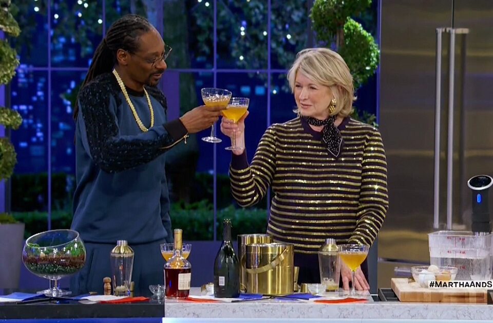 Snoop Dogg and Martha Stewart