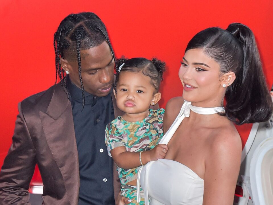 Travis Scott, Stormi, Kylie Jenner