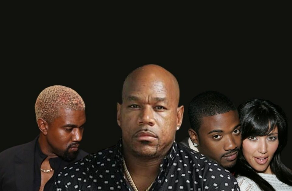Wack 100, Kanye West, Ray J and Kim Kardashian