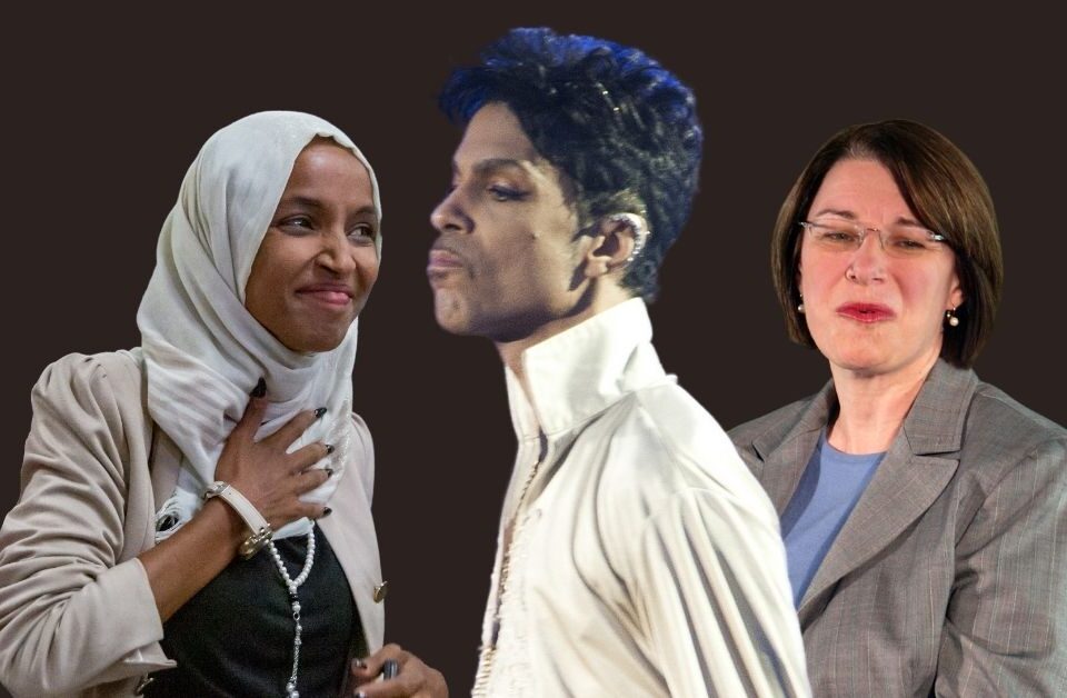 Ilhan Omar, Prince and Amy Klobuchar