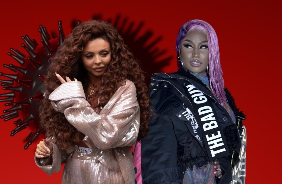 Jesy Nelson and Nicki Minaj
