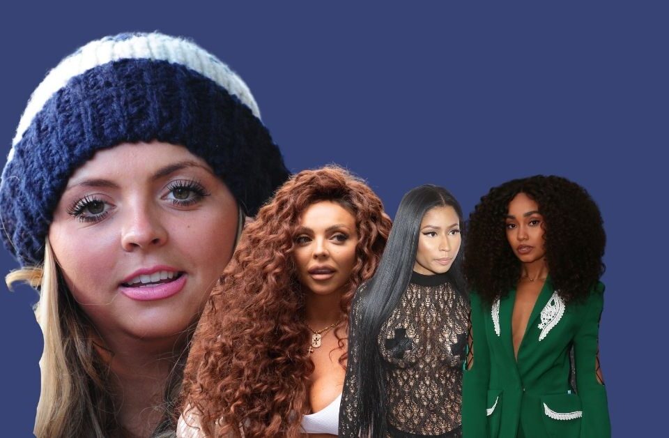Nicki Minaj Leigh Ann Pinnock and Jesy Nelson