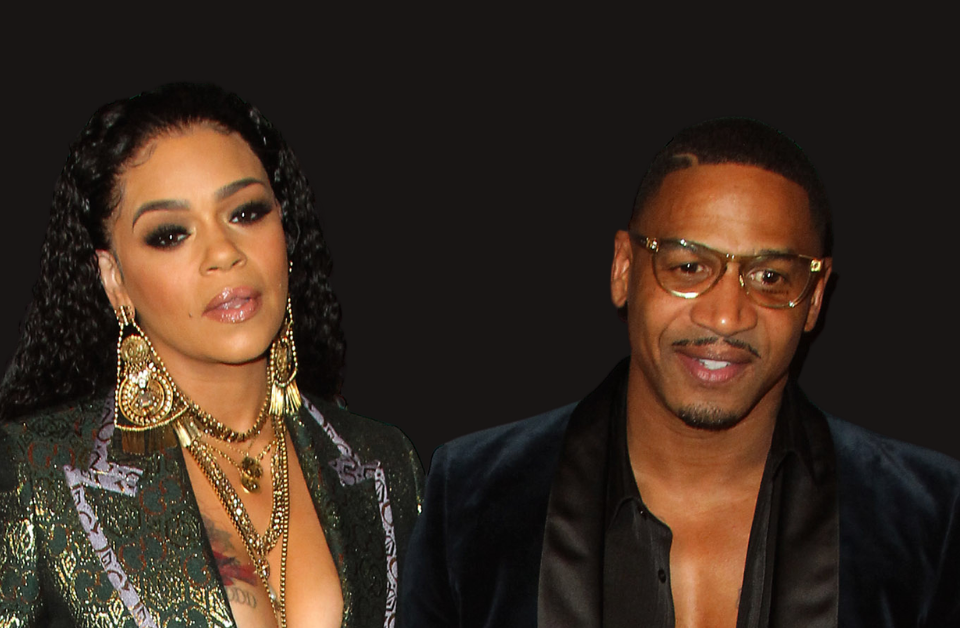 Faith Evans and Stevie J