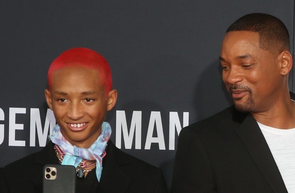 Jaden and Will Smith