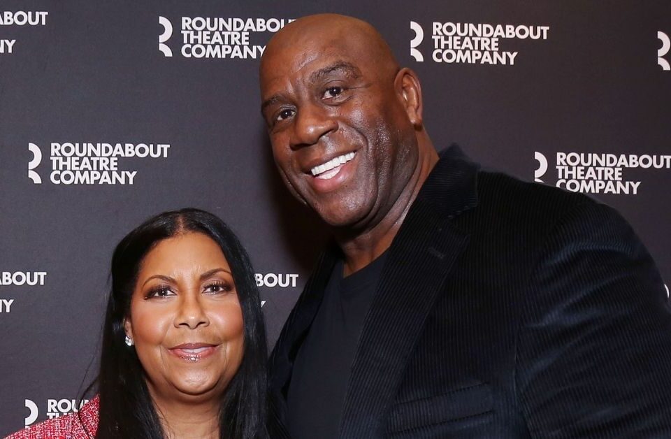 Magic and Cookie Johnson