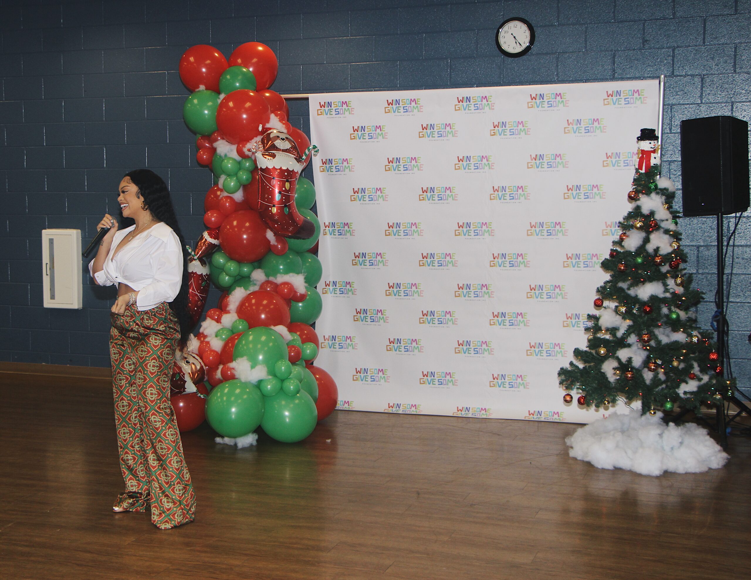 Latto 4 The Ladies & Babies’ Christmas party - Credit: Asa Burke/@myboyyacee