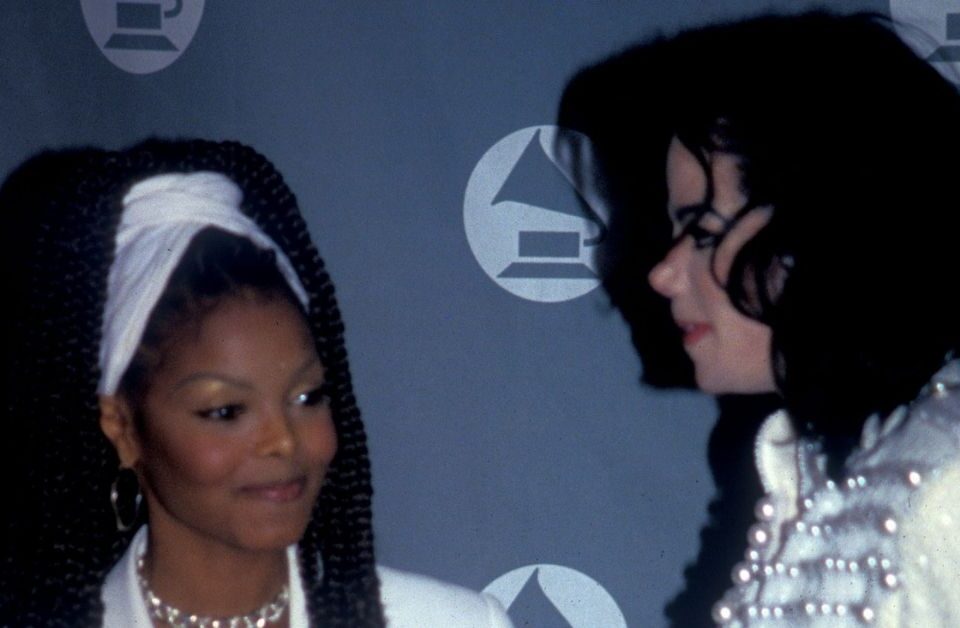 Janet Jackson and Michael Jackson