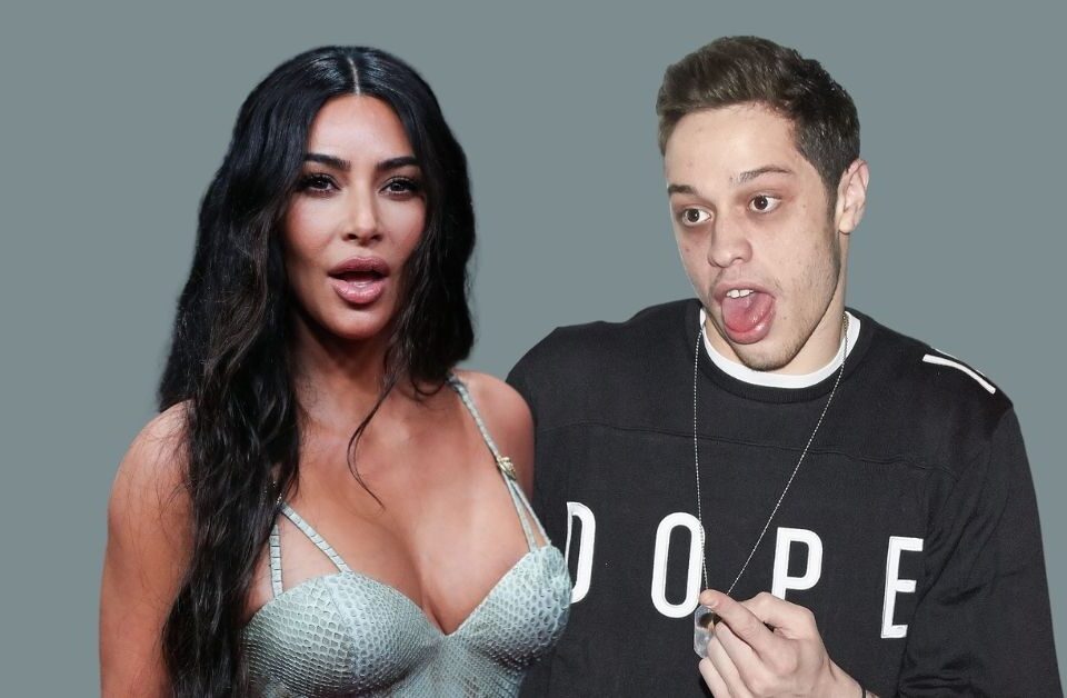 Kim Kardashian and Pete Davidson