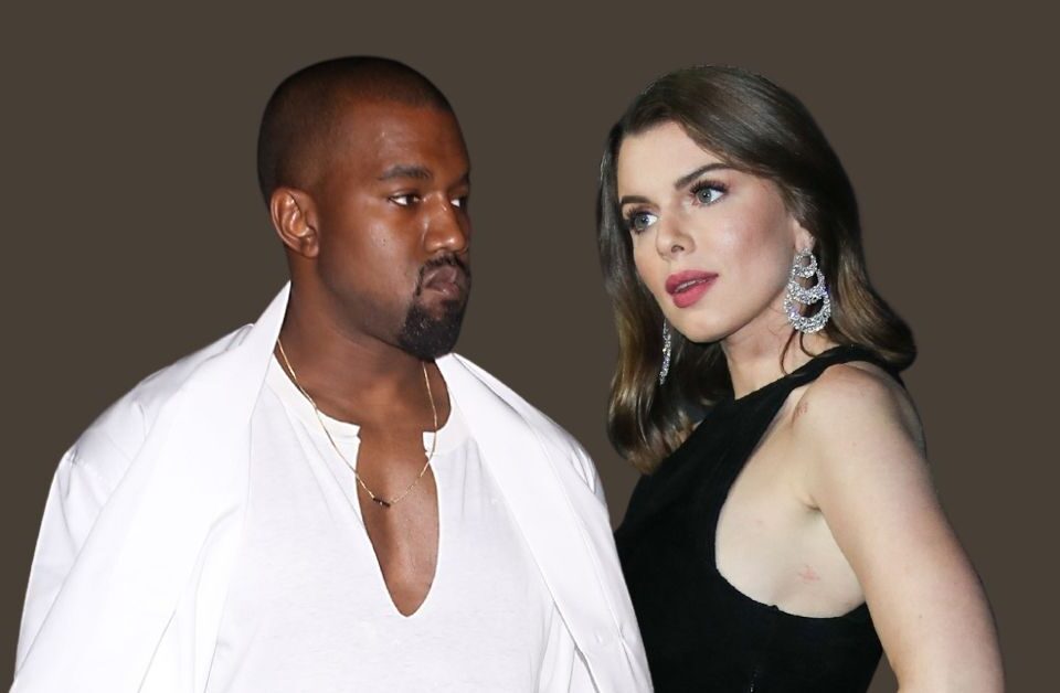 kanye west and julia fox
