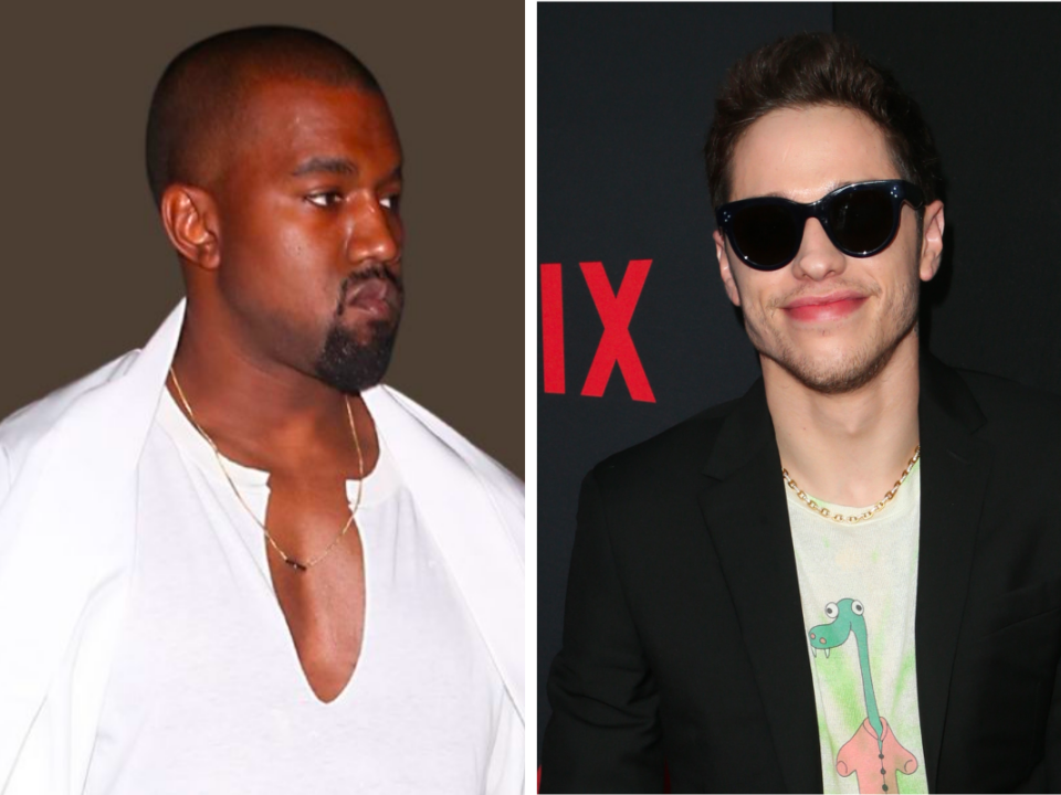 Kanye West Pete Davidson