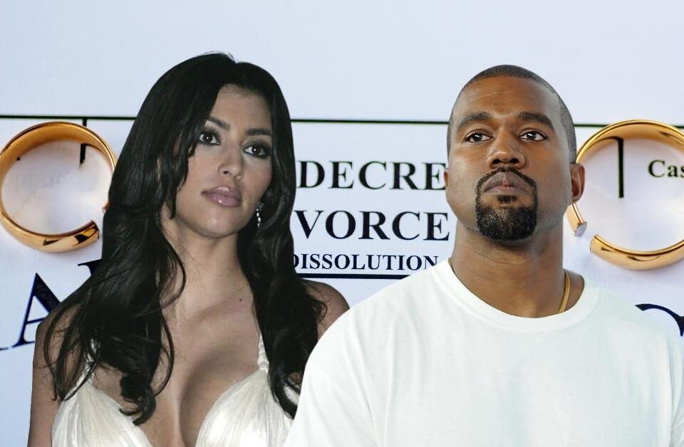 Kim Kardashian and Kanye West