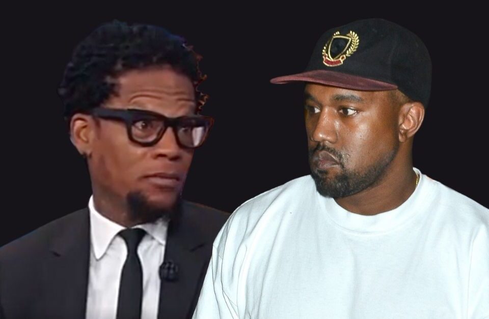 DL Hughley and Kanye West
