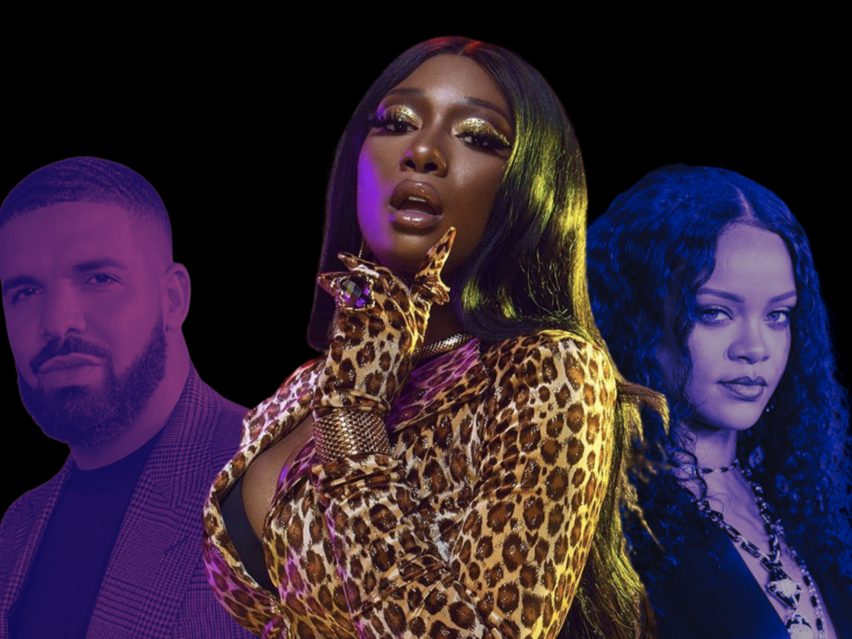 Rihanna Drake Megan Thee Stallion
